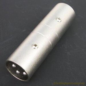 XLR ADAPTOR 3 PIN MALE-MALE